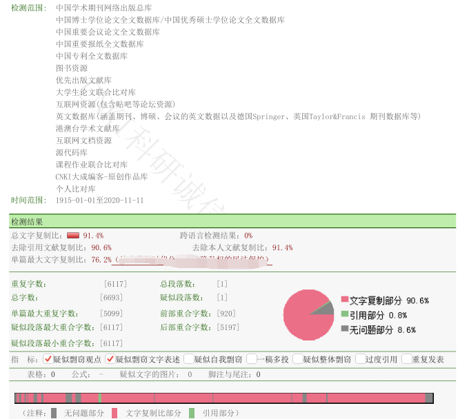 知网查重系统的数据库有哪些？